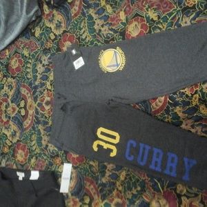 Warriors #30 curry sweatpants